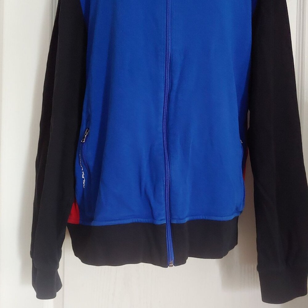 Ralph Lauren Polo Mens Zip Sweat XXL Jacket Logo Zip Pockets - Picture 4 of 10